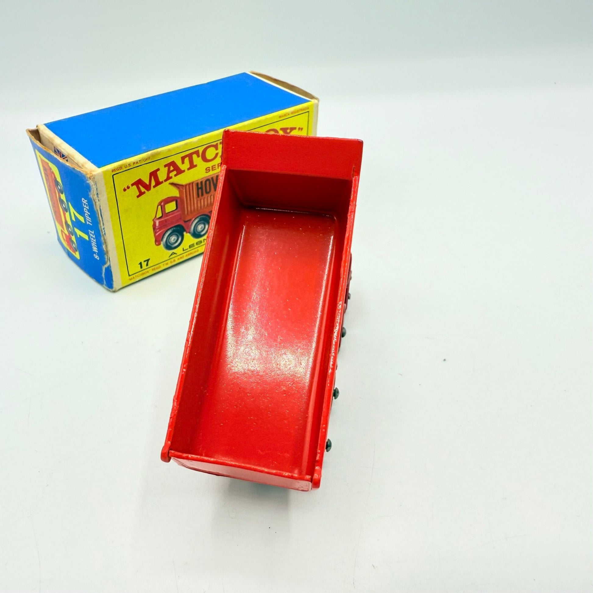 Matchbox Lesney 17d Foden Tipper Truck Damaged Box - Magic Matchbox