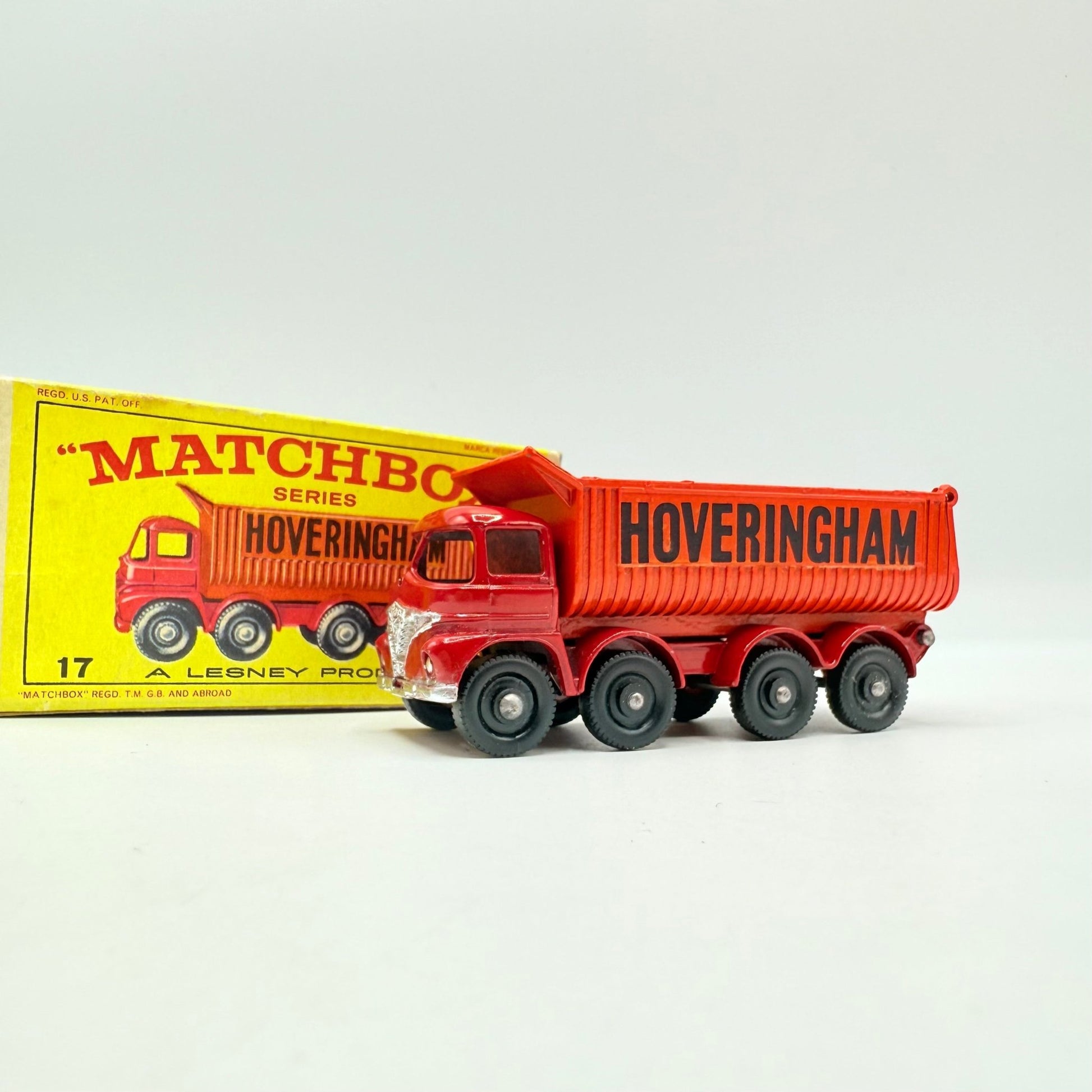 Matchbox Lesney 17d Foden Tipper Truck Damaged Box - Magic Matchbox