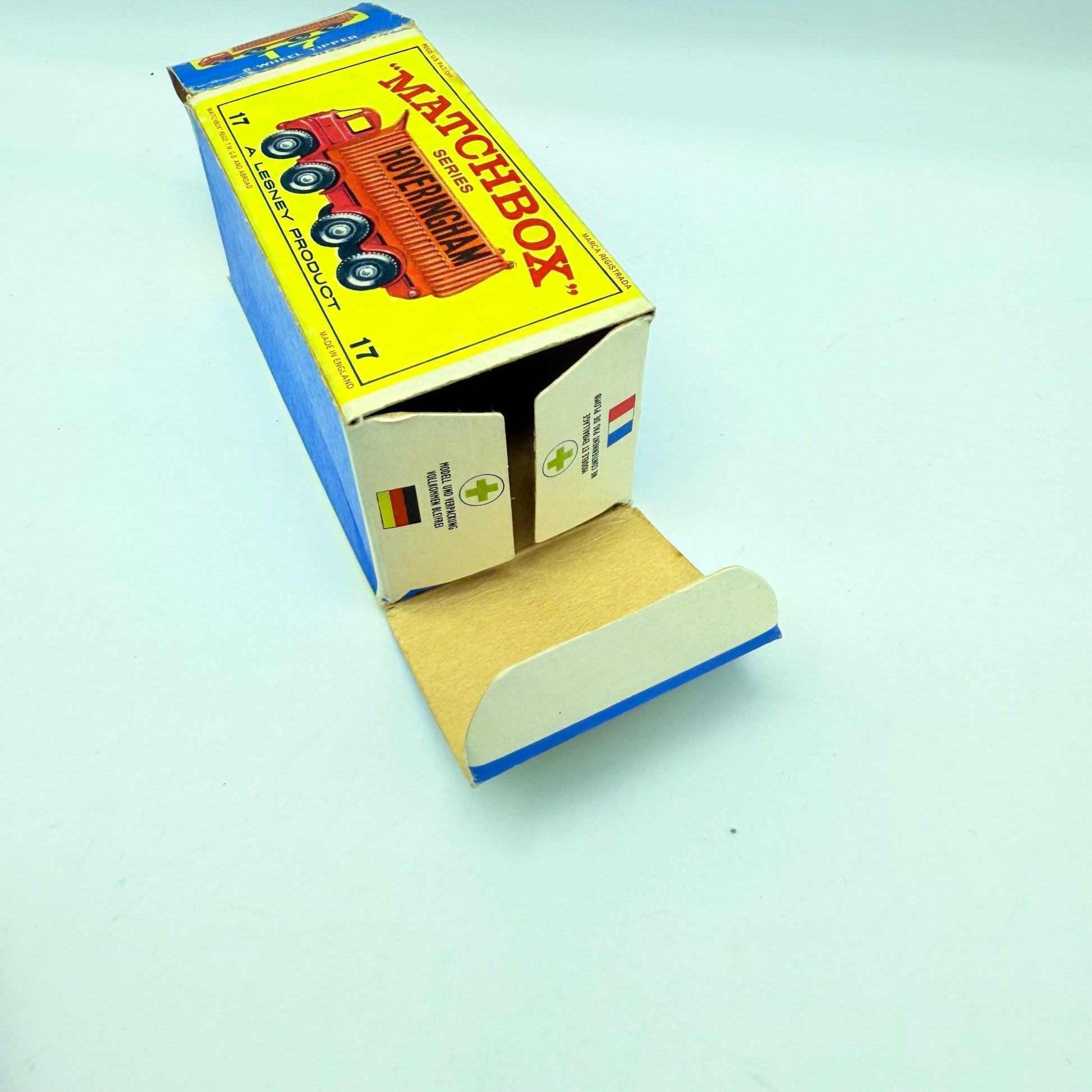 Matchbox Lesney 17d Foden Tipper Truck Damaged Box - Magic Matchbox
