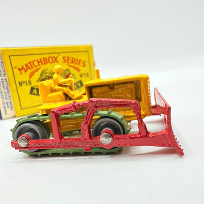 Matchbox Lesney 18a Caterpillar Bulldozer with tracks - Magic Matchbox