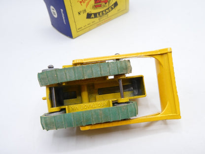 Matchbox Lesney 18c Caterpillar Bulldozer Metal Rollers - Magic Matchbox