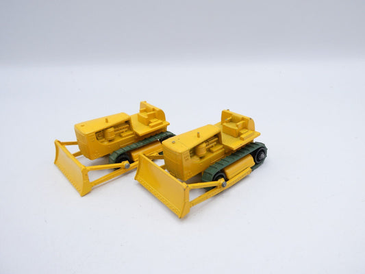 Matchbox Lesney 18d Caterpillar D8 Bulldozer Black Rollers - Magic Matchbox