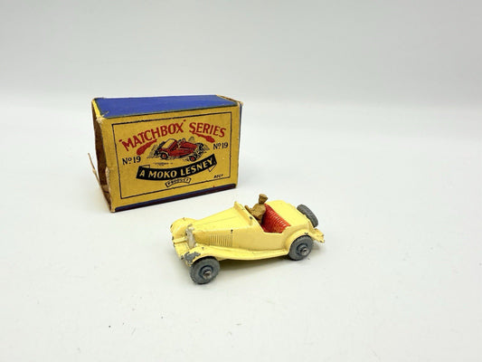 Matchbox Lesney 19a MG Midget Sports Car - Magic Matchbox