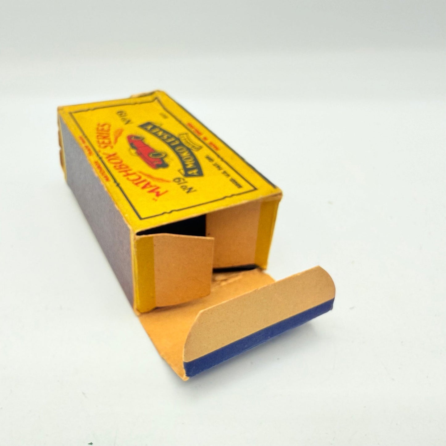 Matchbox Lesney 19b MGA Sports Car Empty Original Box - Magic Matchbox