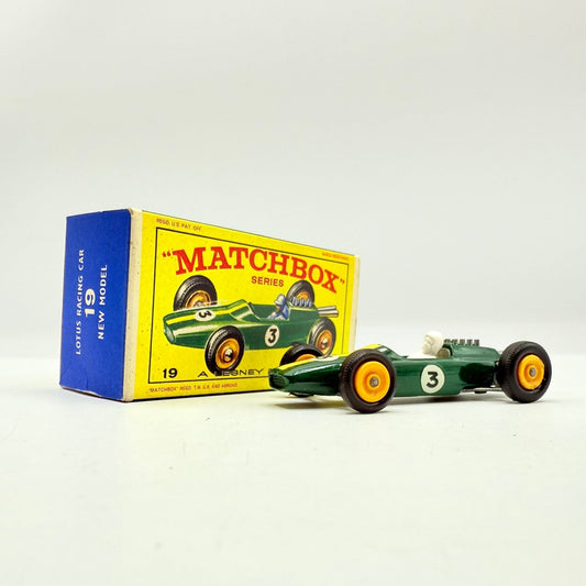 Matchbox Lesney 19d Lotus Formula 1 Racing Car - Magic Matchbox