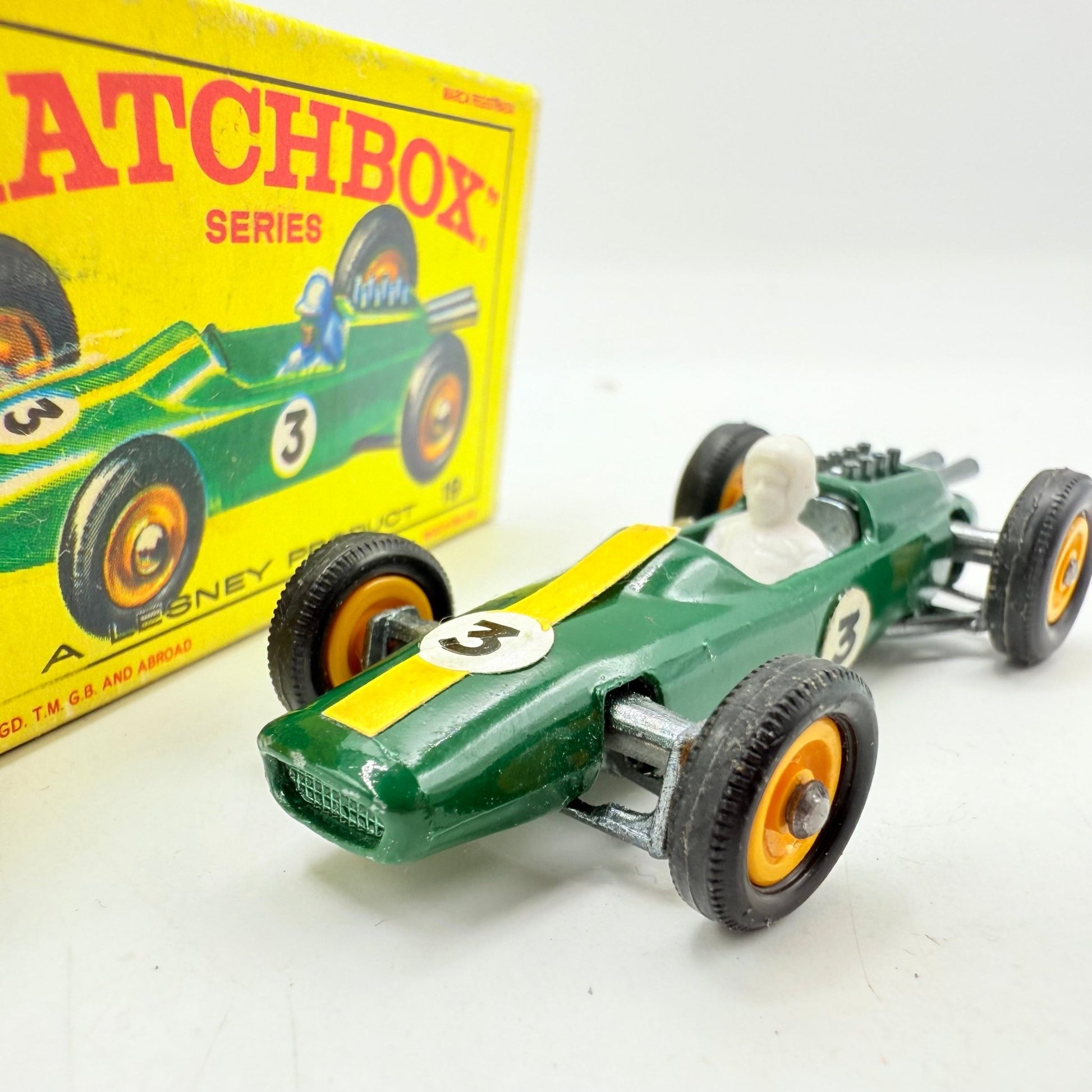 Matchbox Lesney 19d Lotus Formula 1 Racing Car - Magic Matchbox