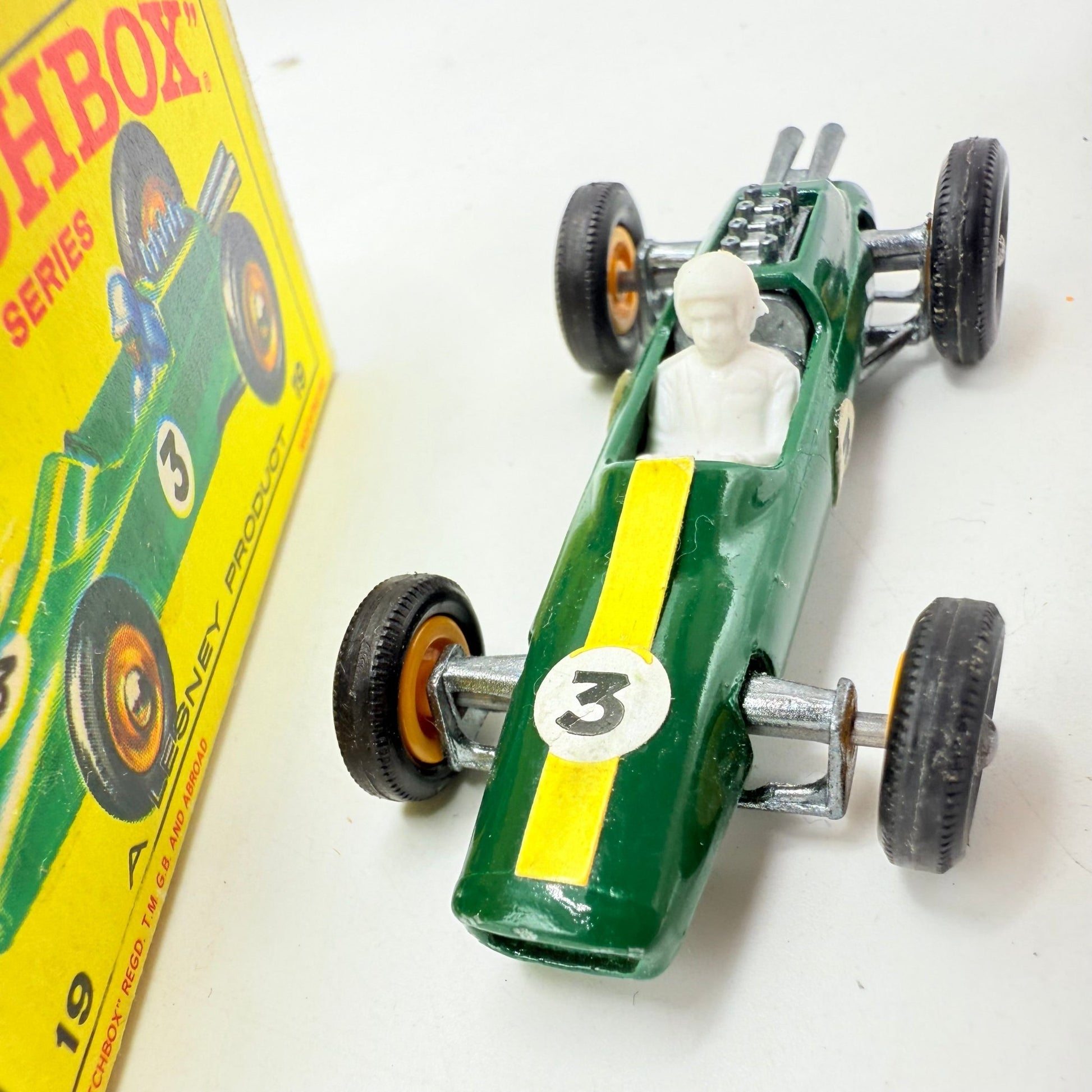 Matchbox Lesney 19d Lotus Formula 1 Racing Car - Magic Matchbox