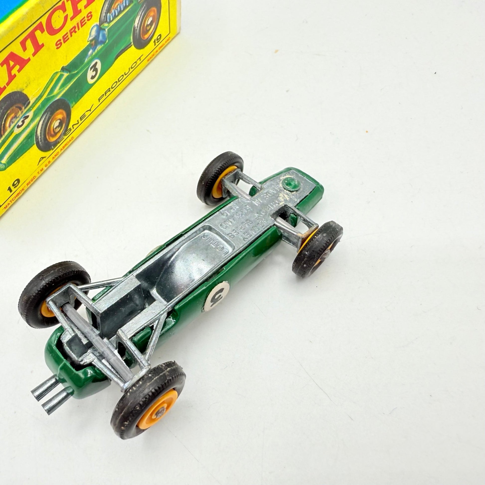 Matchbox Lesney 19d Lotus Formula 1 Racing Car - Magic Matchbox