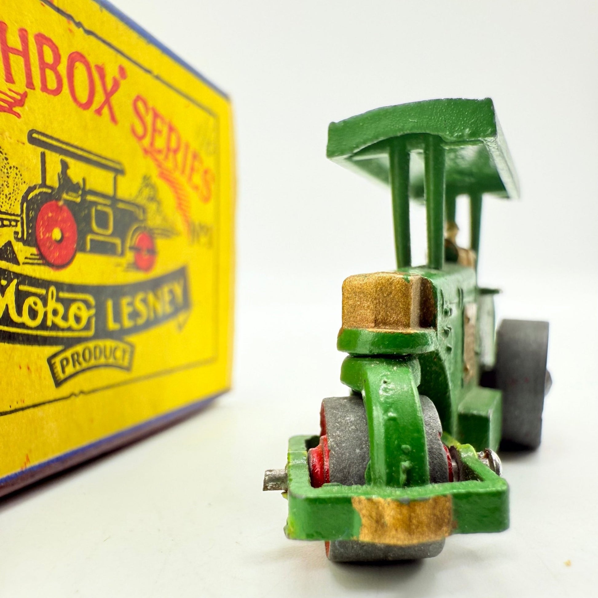 Matchbox Lesney 1a Aveling Barford Diesel Road Roller with CURVED canopy ends - Magic Matchbox