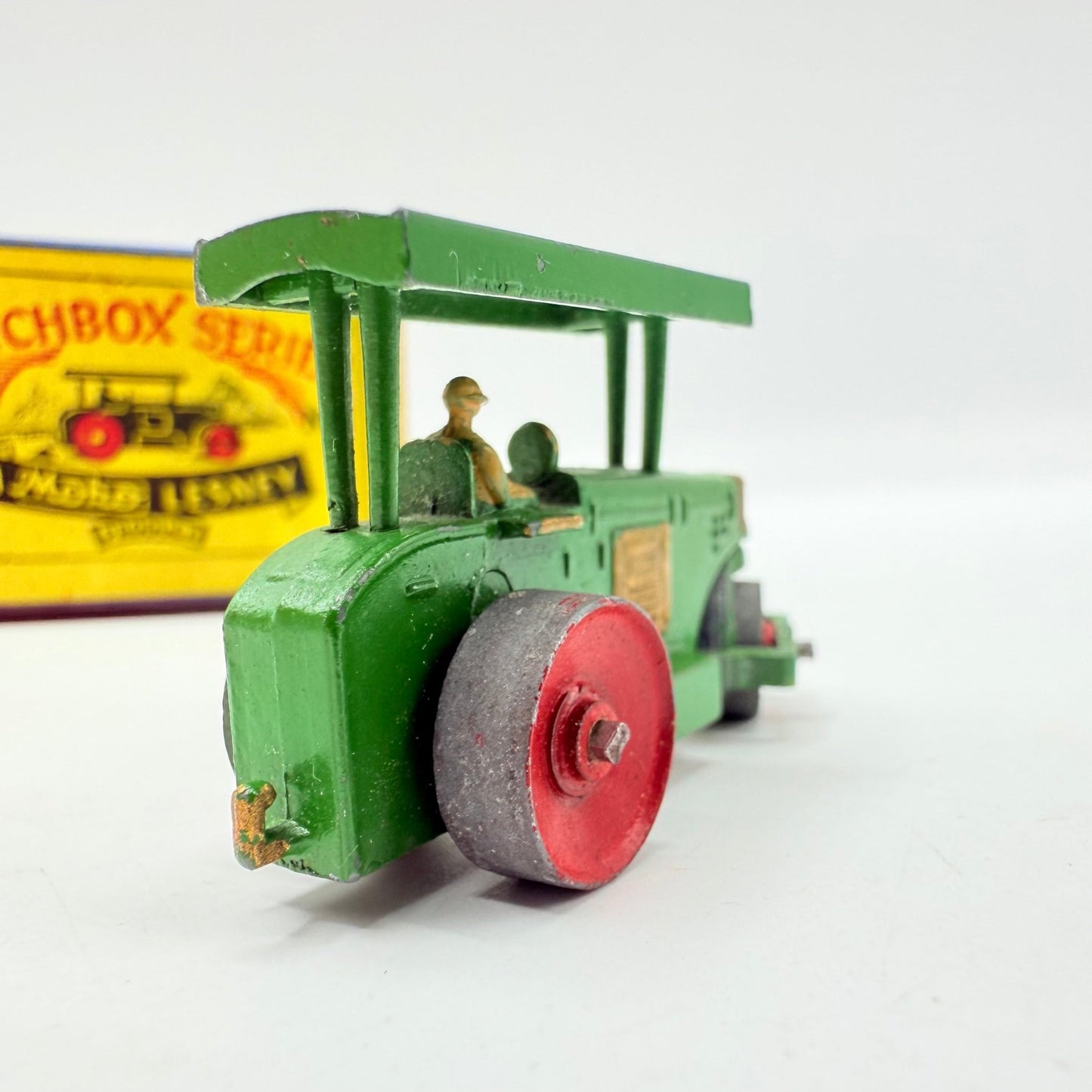 Matchbox Lesney 1a Aveling Barford Diesel Road Roller with CURVED canopy ends - Magic Matchbox