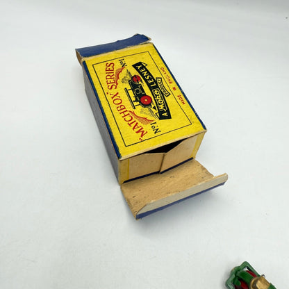 Matchbox Lesney 1a Aveling Barford Diesel Road Roller with CURVED canopy ends - Magic Matchbox