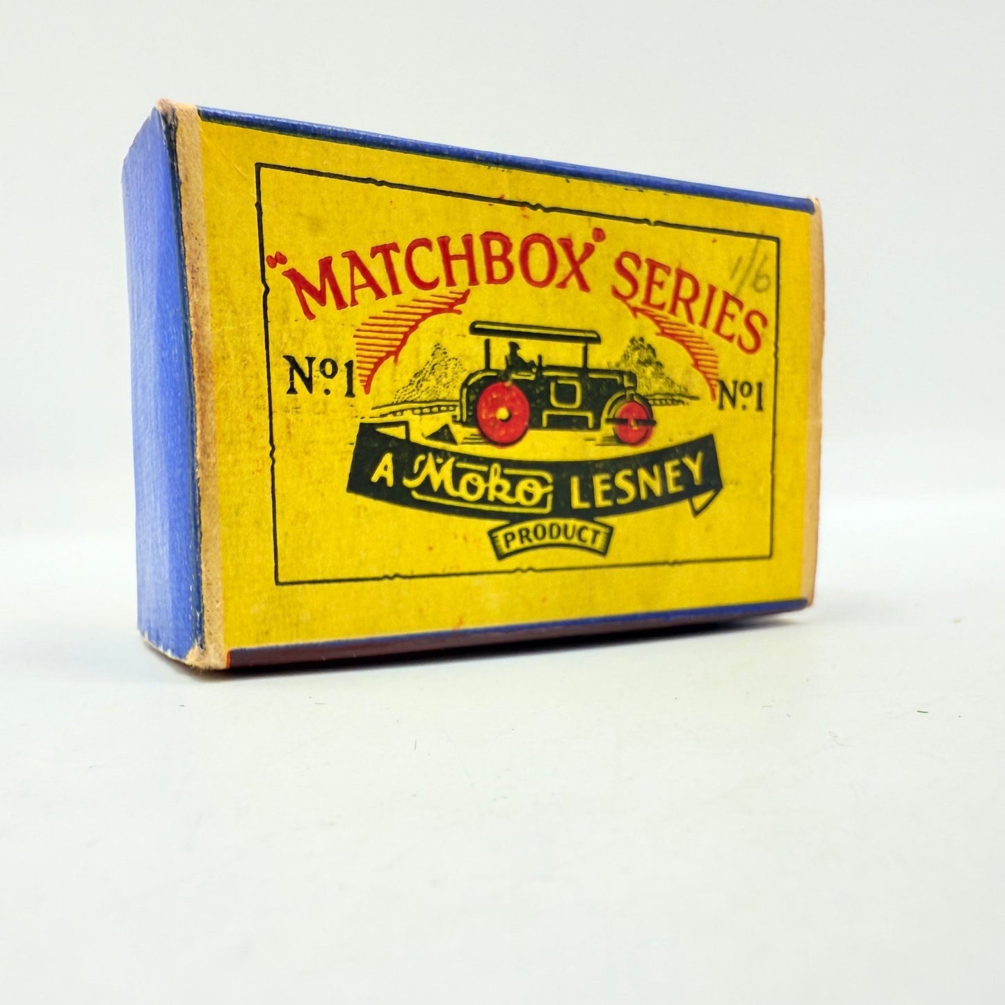 Matchbox Lesney 1a Aveling Barford Diesel Road Roller with CURVED canopy ends - Magic Matchbox