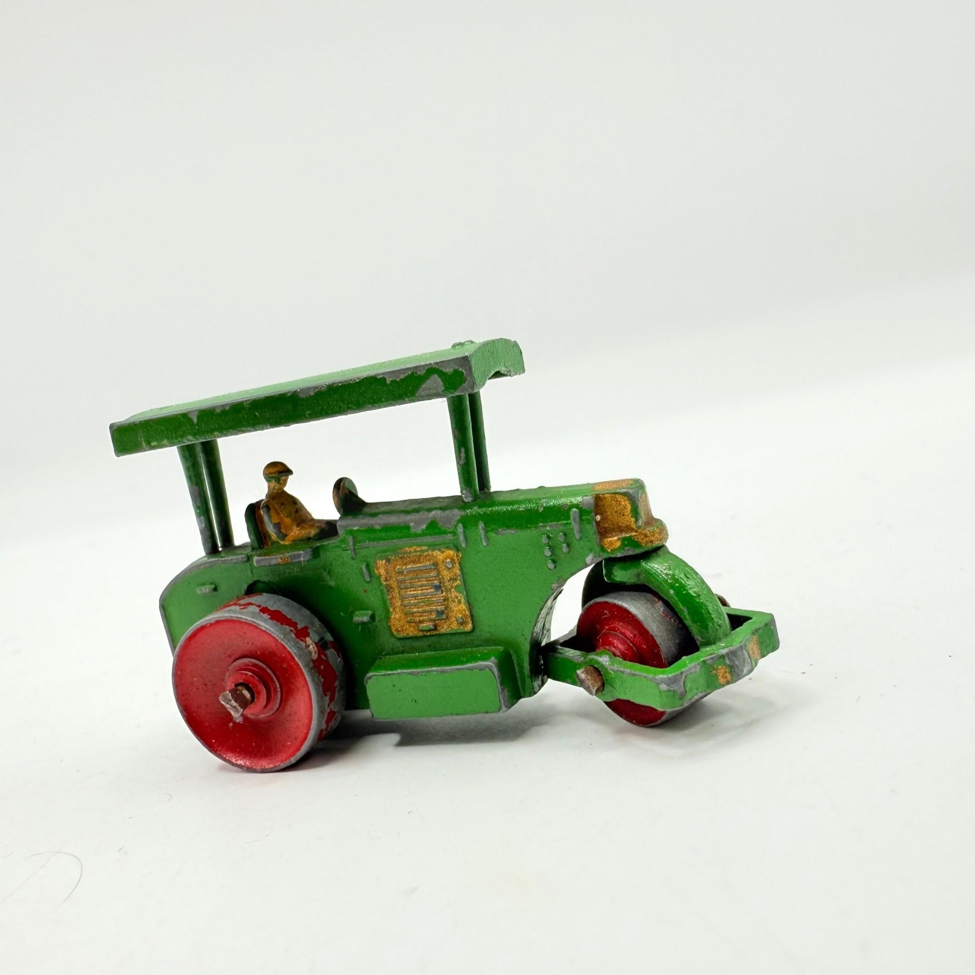 Matchbox Lesney 1a Aveling Barford Diesel Road Roller with CURVED canopy ends - Magic Matchbox