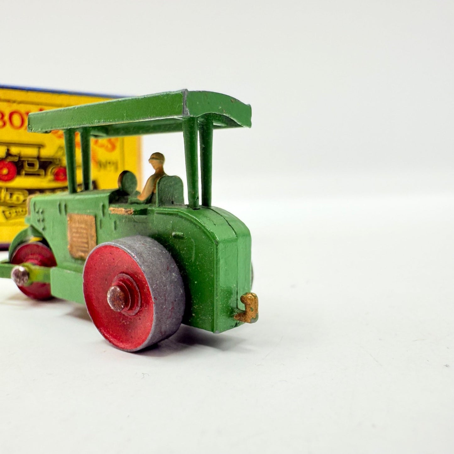 Matchbox Lesney 1a Aveling Barford Diesel Road Roller with CURVED canopy ends - Magic Matchbox