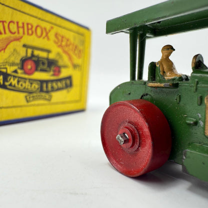 Matchbox Lesney 1a Aveling Barford Diesel Road Roller with CURVED canopy ends - Magic Matchbox