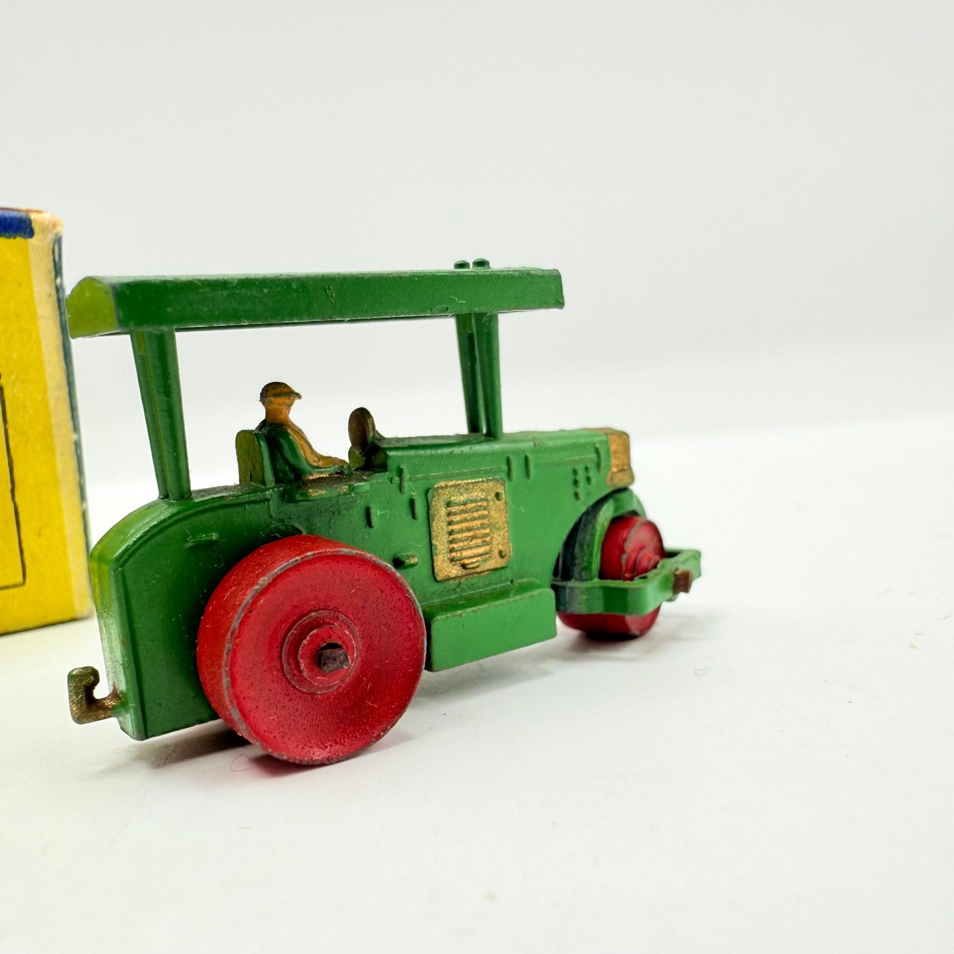 Matchbox Lesney 1a Aveling Barford Diesel Road Roller with Repaired Script Box - Magic Matchbox