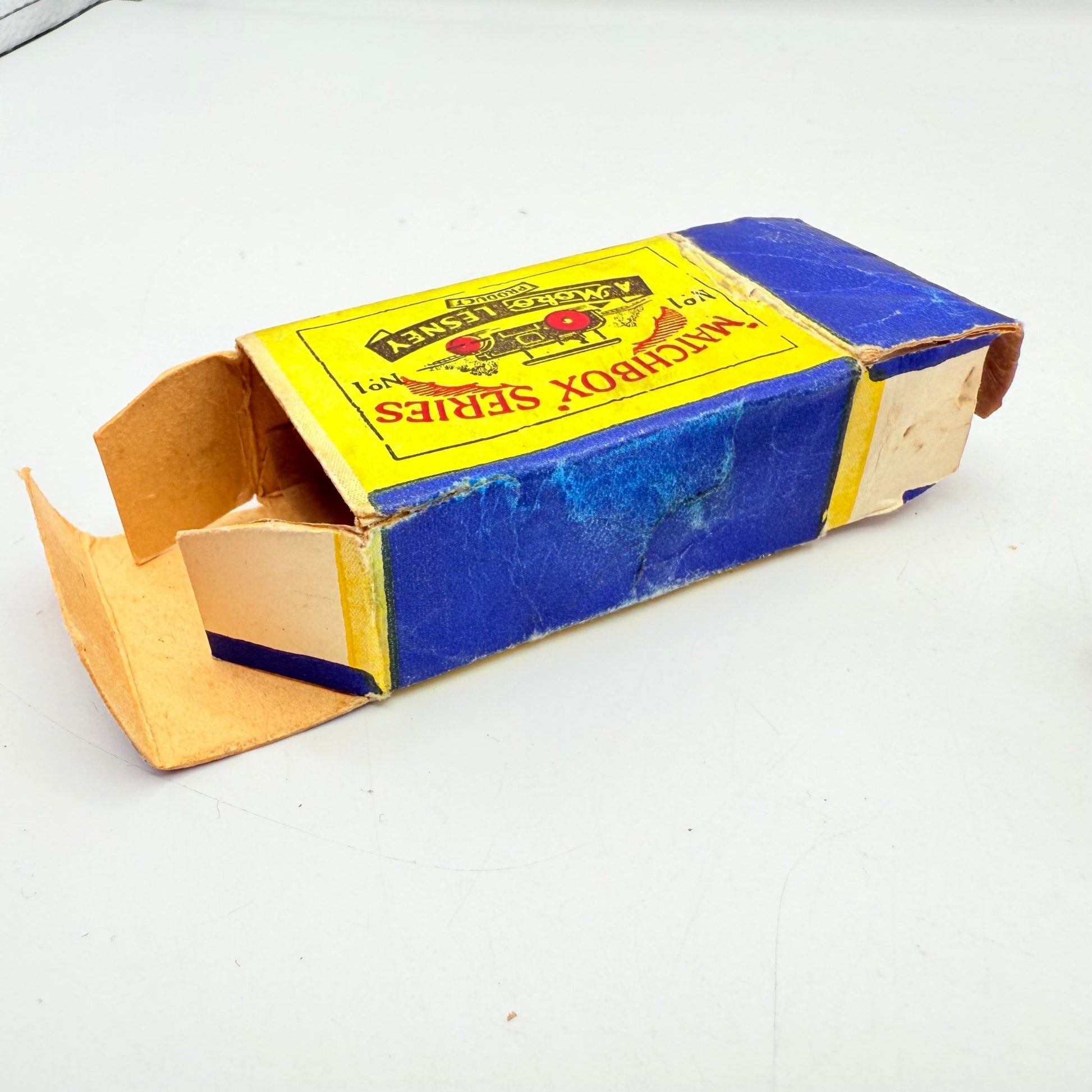 Matchbox Lesney 1a Aveling Barford Diesel Road Roller with Repaired Script Box - Magic Matchbox