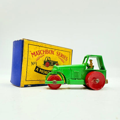 Matchbox Lesney 1b Aveling Barford Road Roller - Magic Matchbox