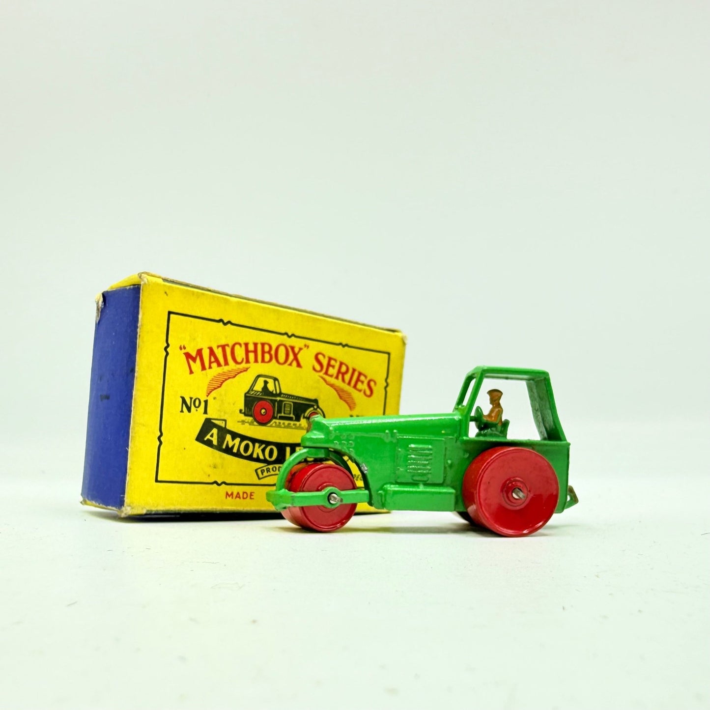 Matchbox Lesney 1b Aveling Barford Road Roller - Magic Matchbox