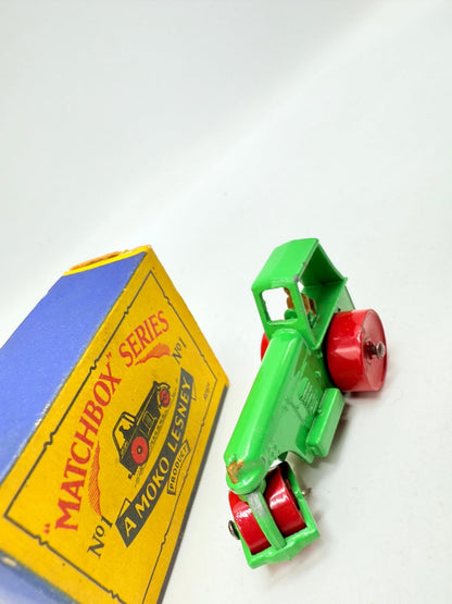 Matchbox Lesney 1b Aveling Barford Road Roller - Magic Matchbox