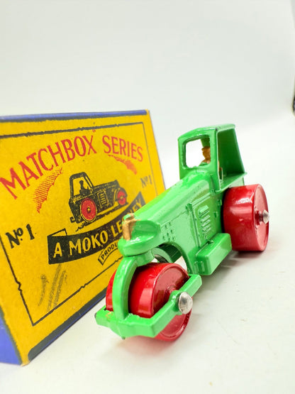 Matchbox Lesney 1b Aveling Barford Road Roller - Magic Matchbox
