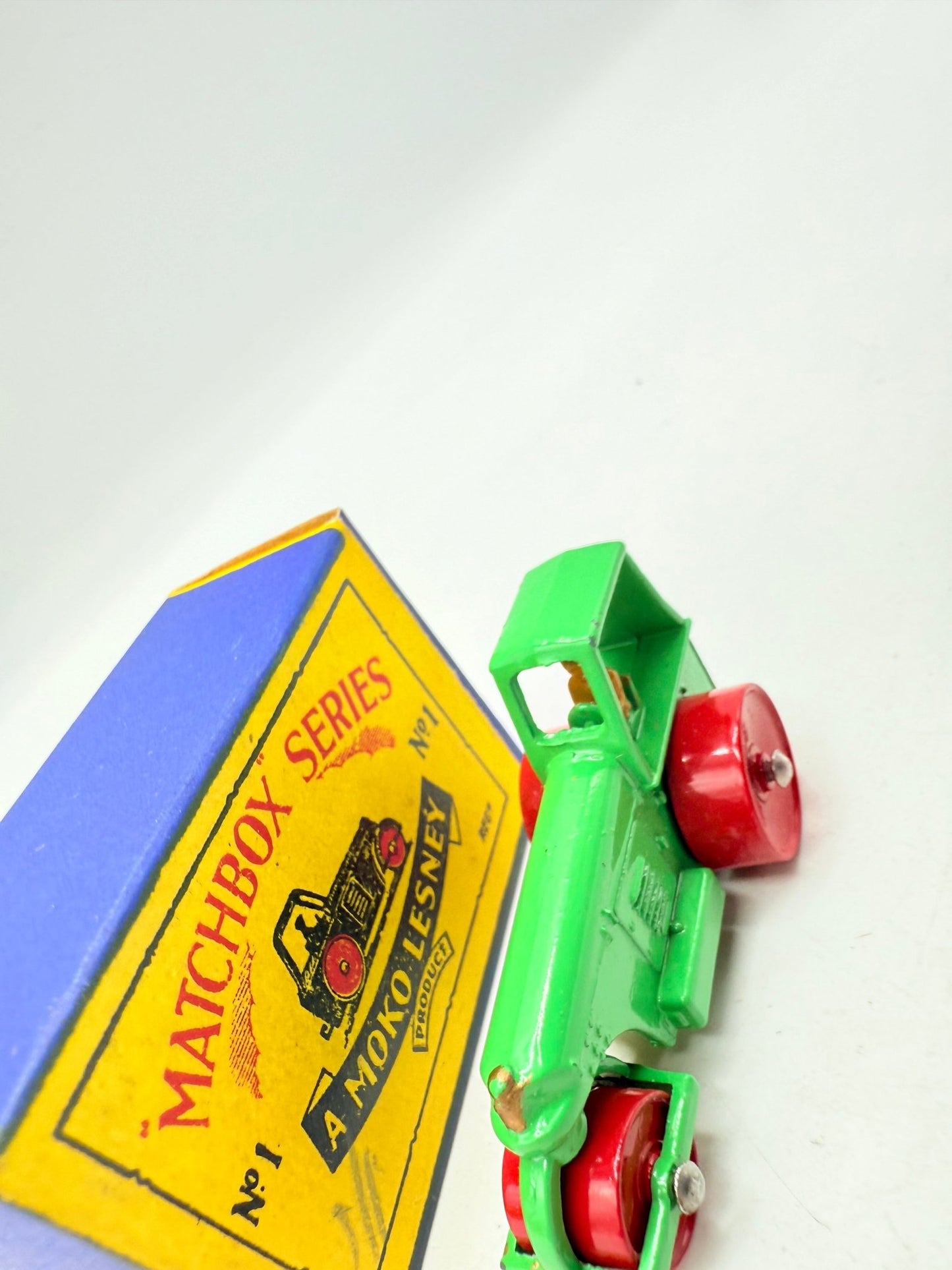 Matchbox Lesney 1b Aveling Barford Road Roller - Magic Matchbox