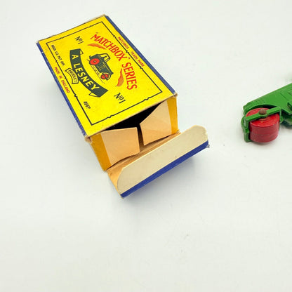 Matchbox Lesney 1c Road Roller Darker Green - Magic Matchbox