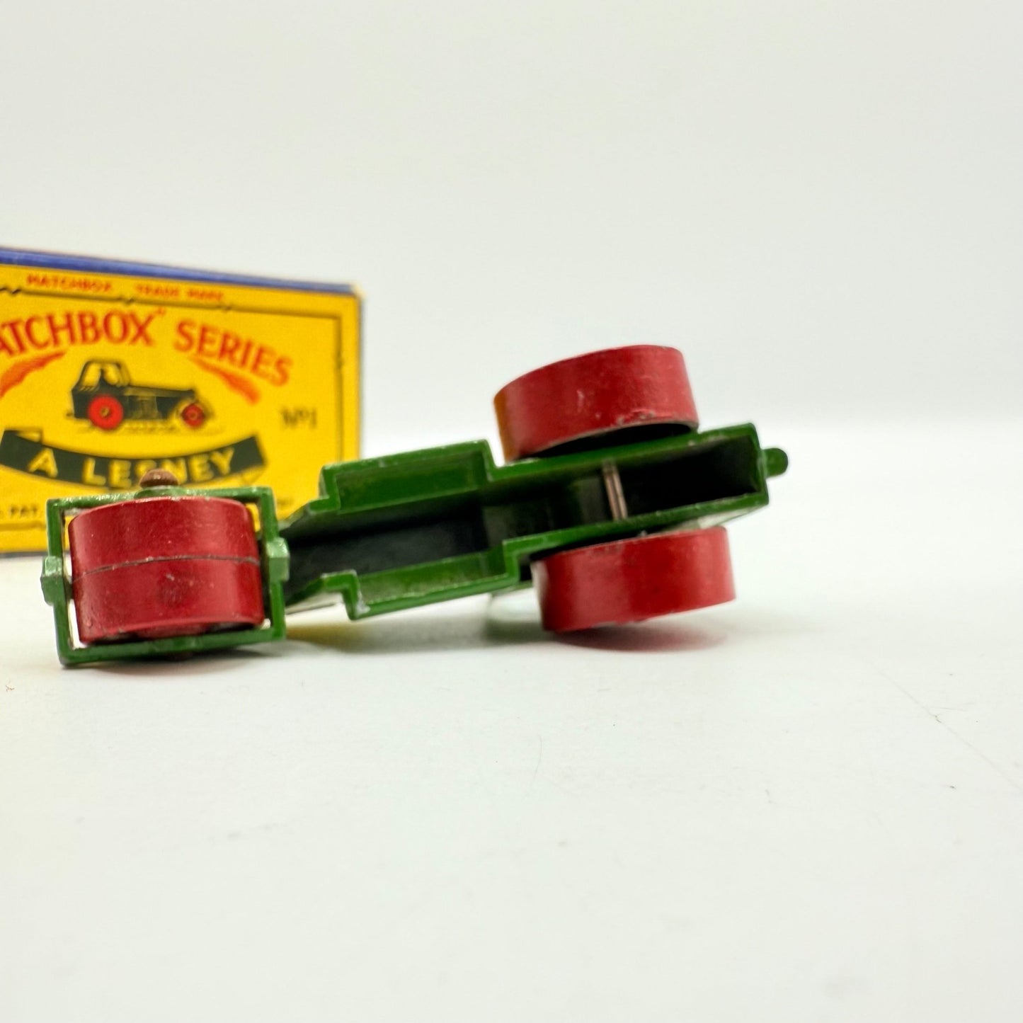 Matchbox Lesney 1c Road Roller Darker Green - Magic Matchbox