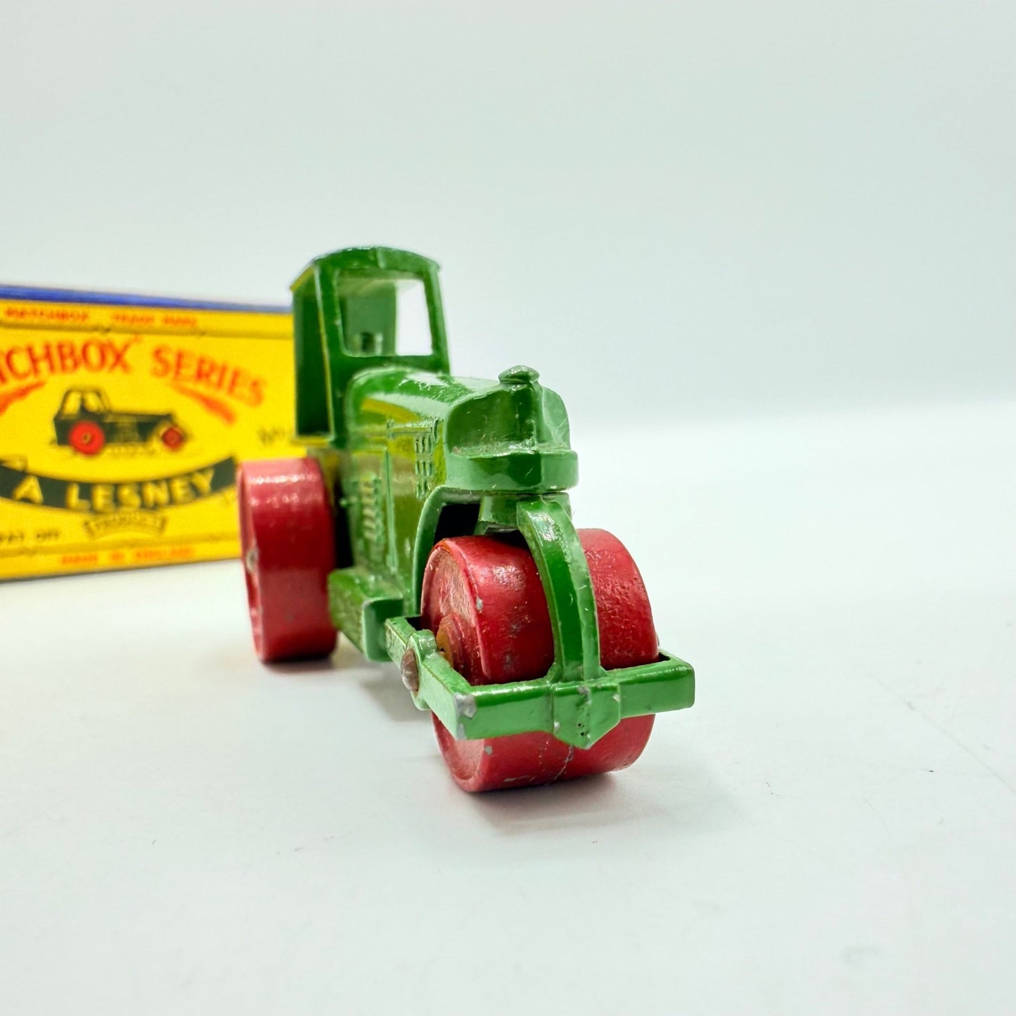 Matchbox Lesney 1c Road Roller Darker Green - Magic Matchbox