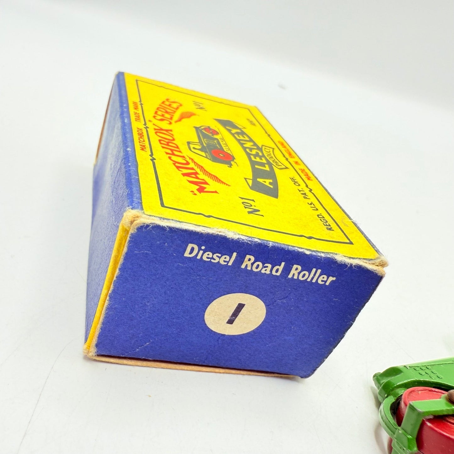 Matchbox Lesney 1c Road Roller Darker Green - Magic Matchbox