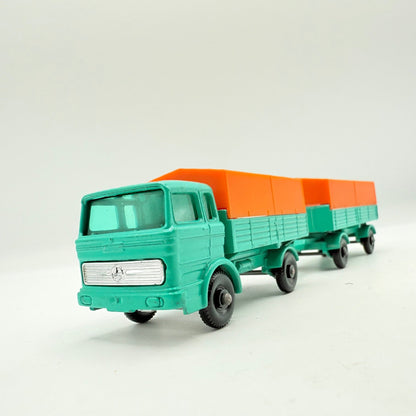 Matchbox Lesney 1e & 2d Mercedes Covered Truck And Trailer - Magic Matchbox