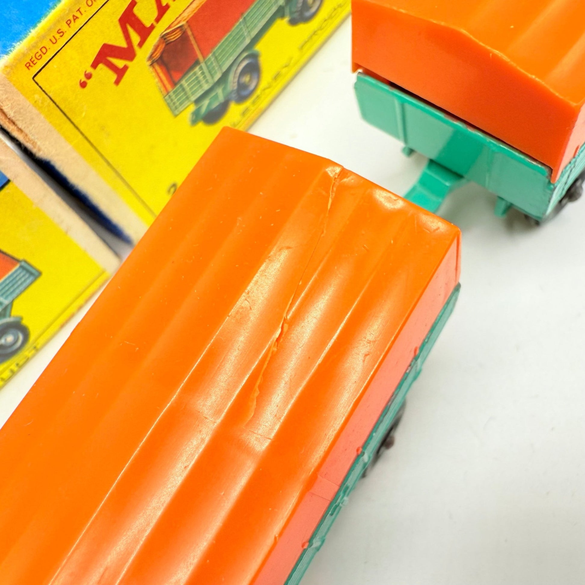 Matchbox Lesney 1e & 2d Mercedes Covered Truck And Trailer - Magic Matchbox