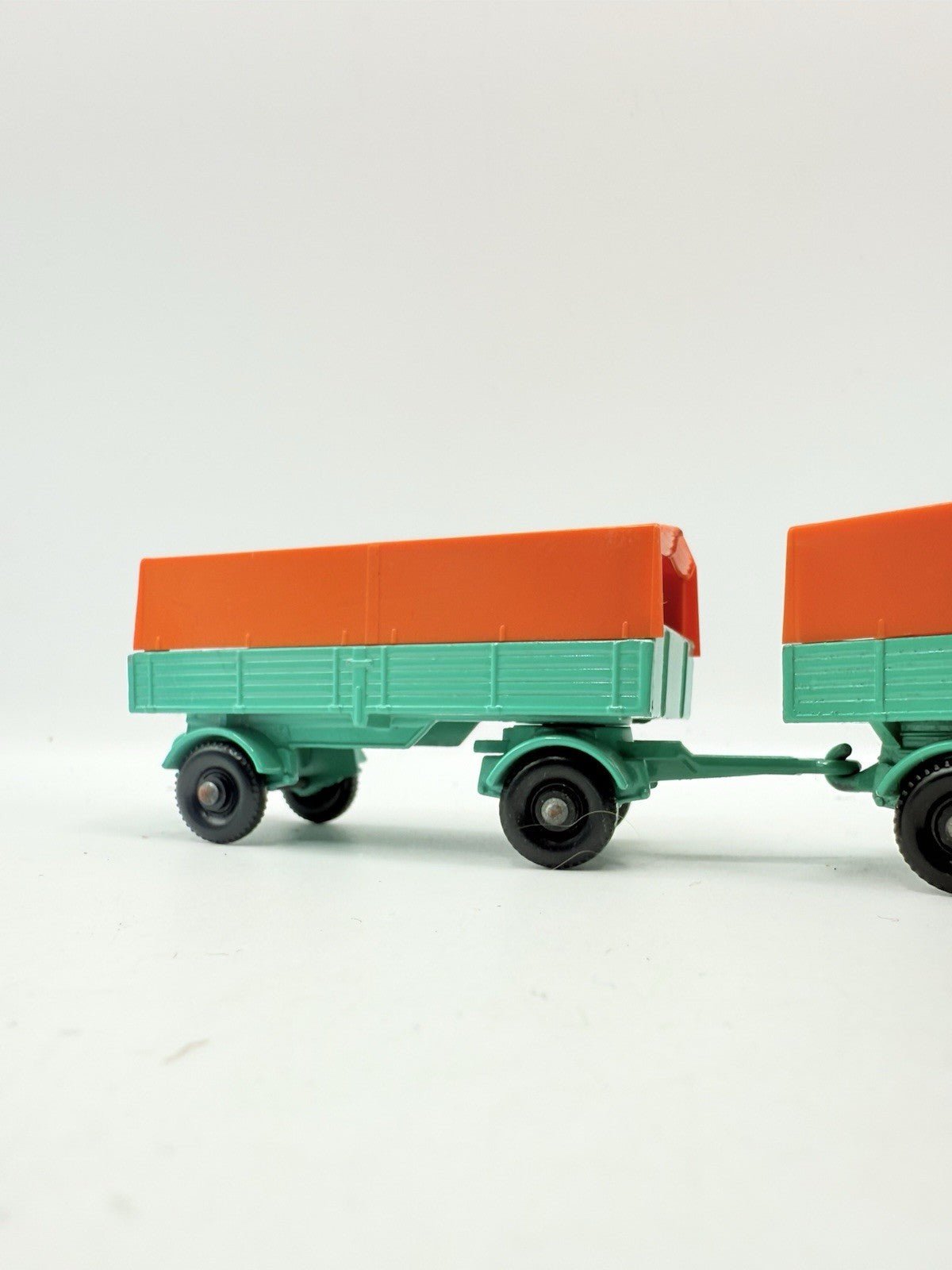 Matchbox Lesney 1e & 2d Mercedes Covered Truck And Trailer - Magic Matchbox