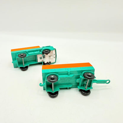 Matchbox Lesney 1e & 2d Mercedes Covered Truck And Trailer - Magic Matchbox