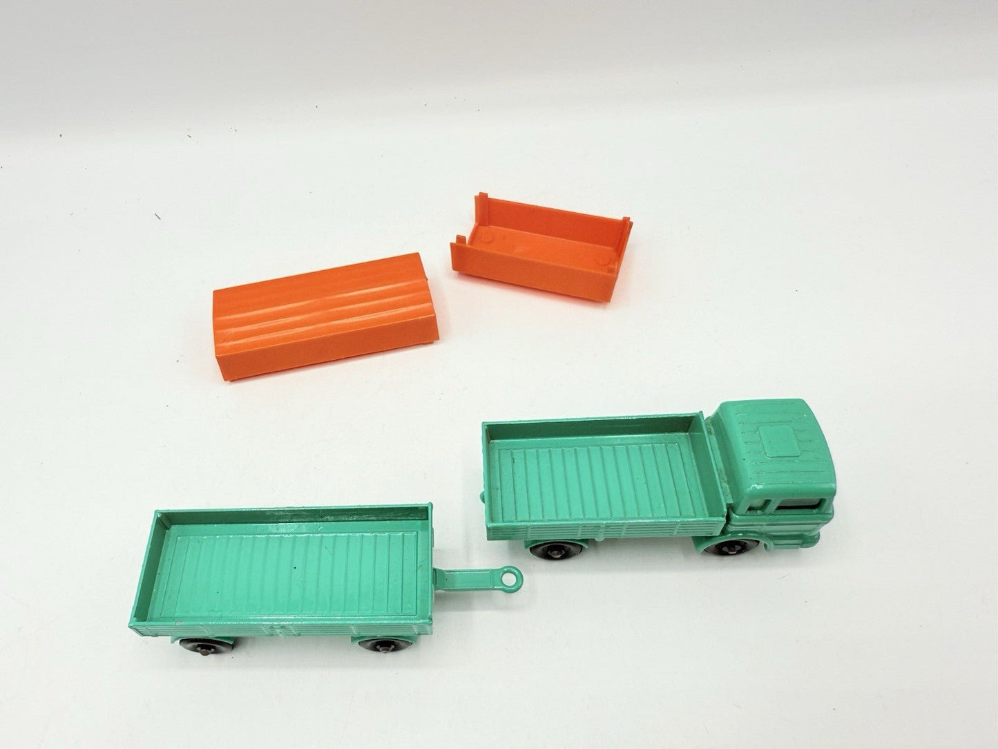 Matchbox Lesney 1e & 2d Mercedes Covered Truck And Trailer - Magic Matchbox