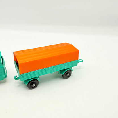 Matchbox Lesney 1e & 2d Mercedes Covered Truck And Trailer - Magic Matchbox