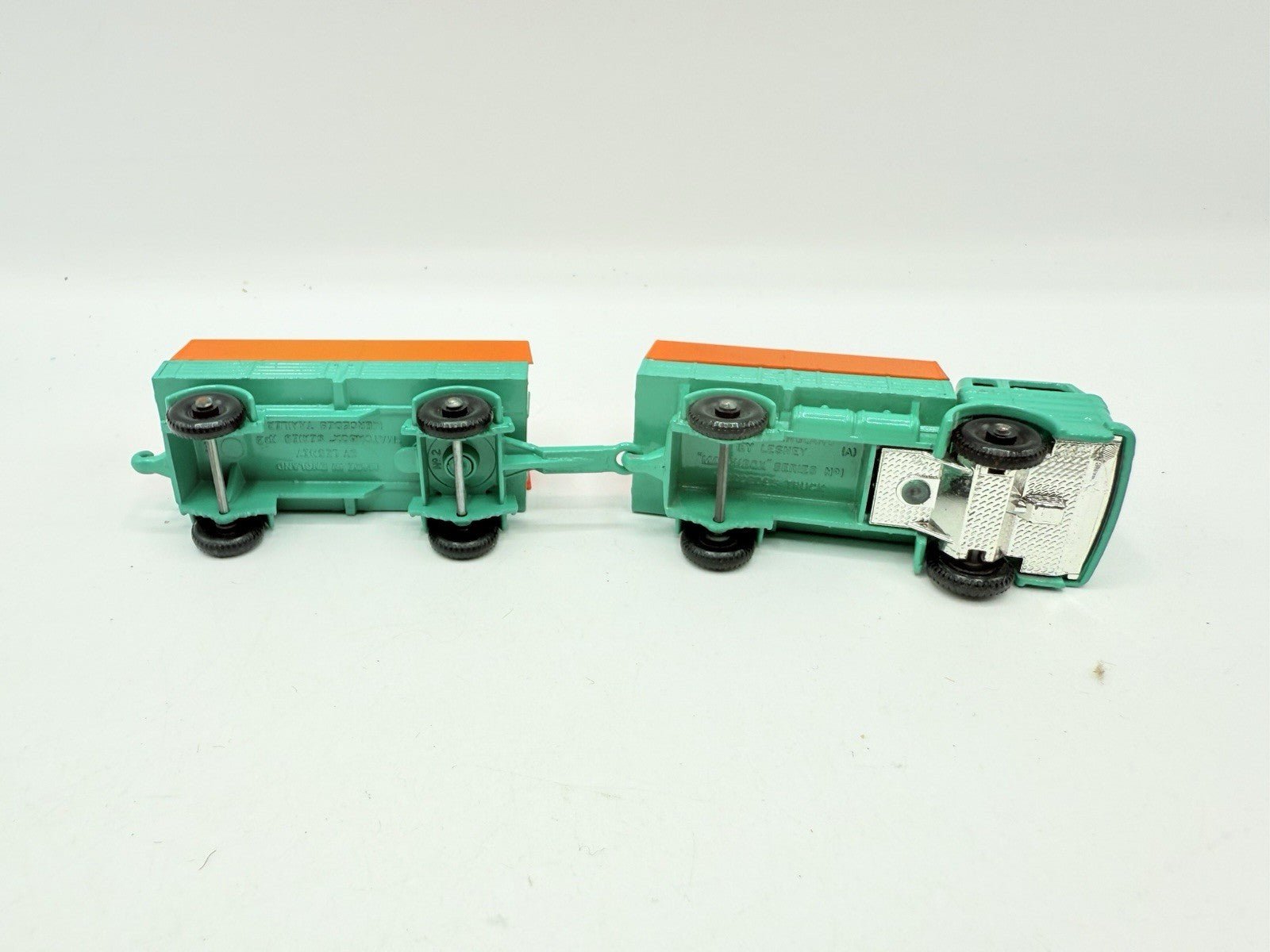 Matchbox Lesney 1e & 2d Mercedes Covered Truck And Trailer - Magic Matchbox