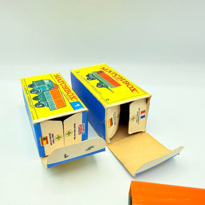 Matchbox Lesney 1e & 2d Mercedes Covered Truck And Trailer - Magic Matchbox