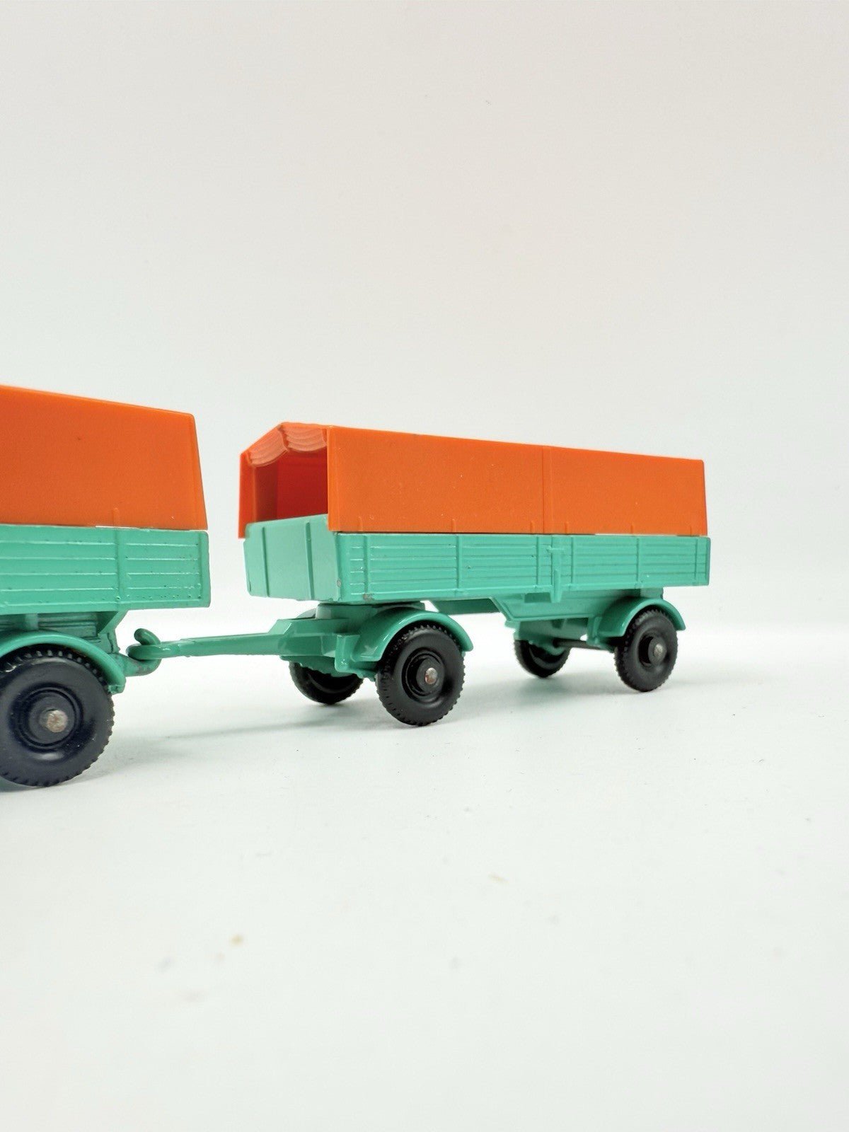 Matchbox Lesney 1e & 2d Mercedes Covered Truck And Trailer - Magic Matchbox