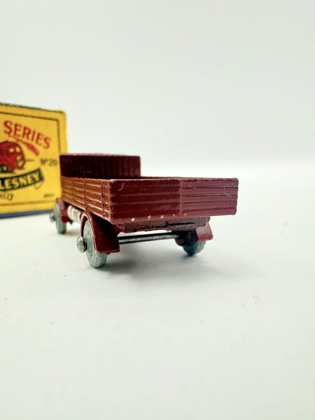 Matchbox Lesney 20a ERF Stake Truck MW Damaged Box - Magic Matchbox