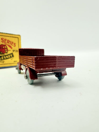Matchbox Lesney 20a ERF Stake Truck MW Damaged Box - Magic Matchbox