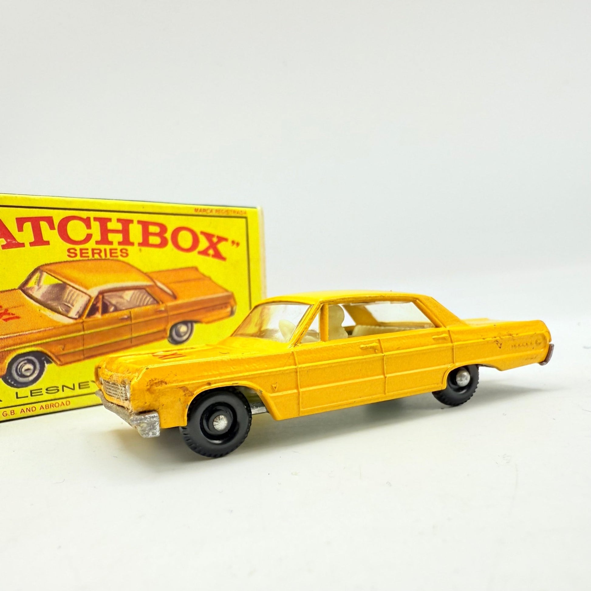 Matchbox Lesney 20c Chevrolet Impala Taxi BPW - Magic Matchbox