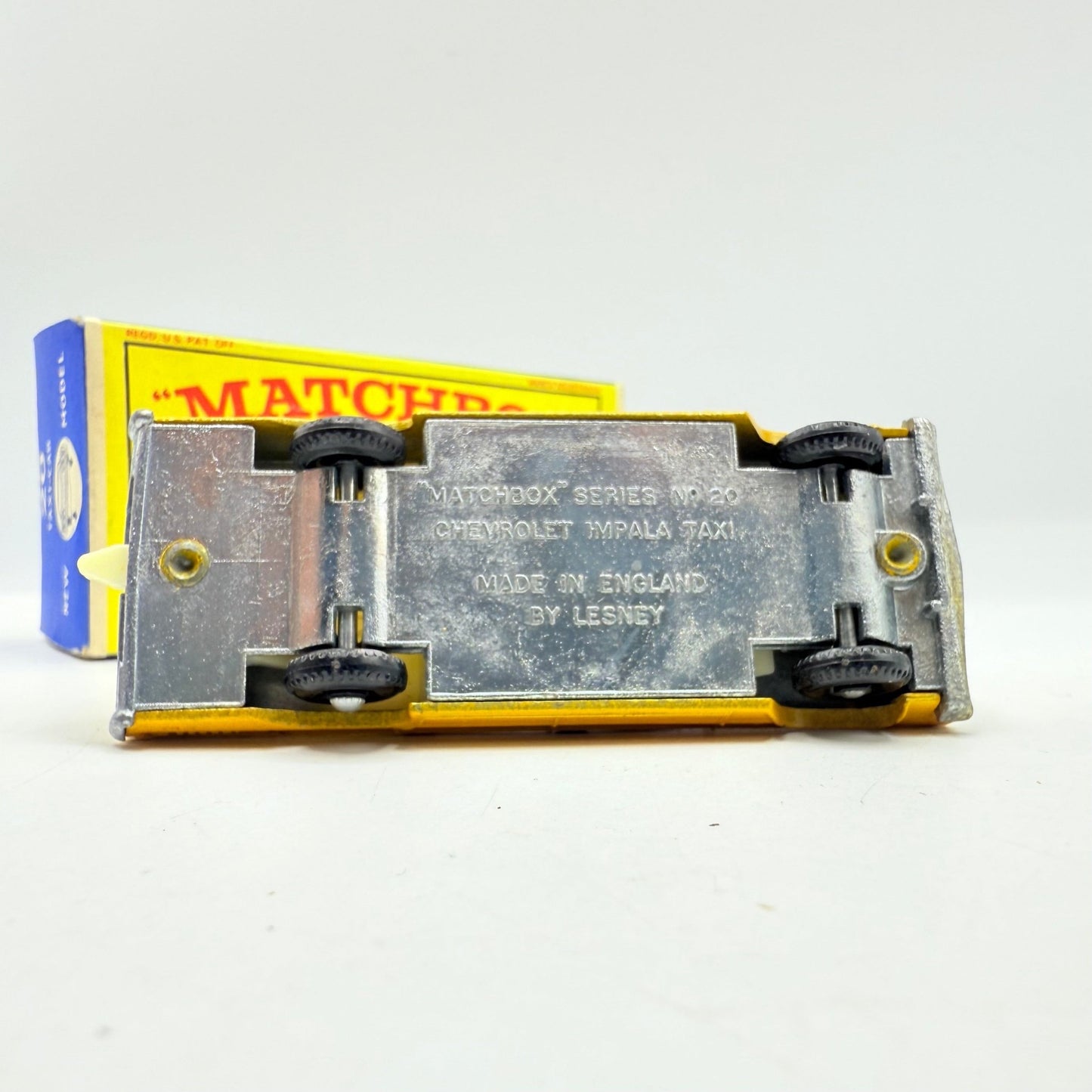 Matchbox Lesney 20c Chevrolet Impala Taxi BPW - Magic Matchbox