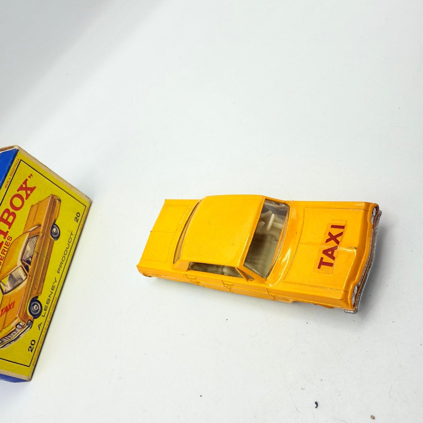 Matchbox Lesney 20c Chevrolet Impala Taxi BPW - Magic Matchbox