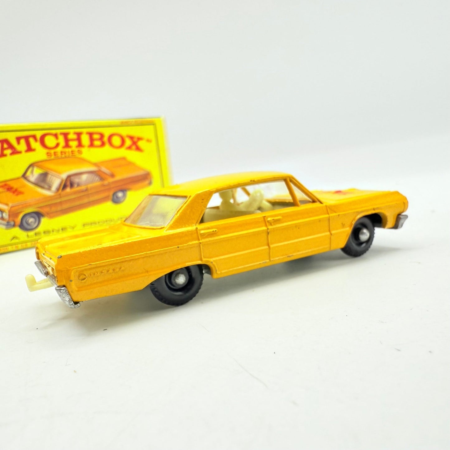 Matchbox Lesney 20c Chevrolet Impala Taxi BPW - Magic Matchbox