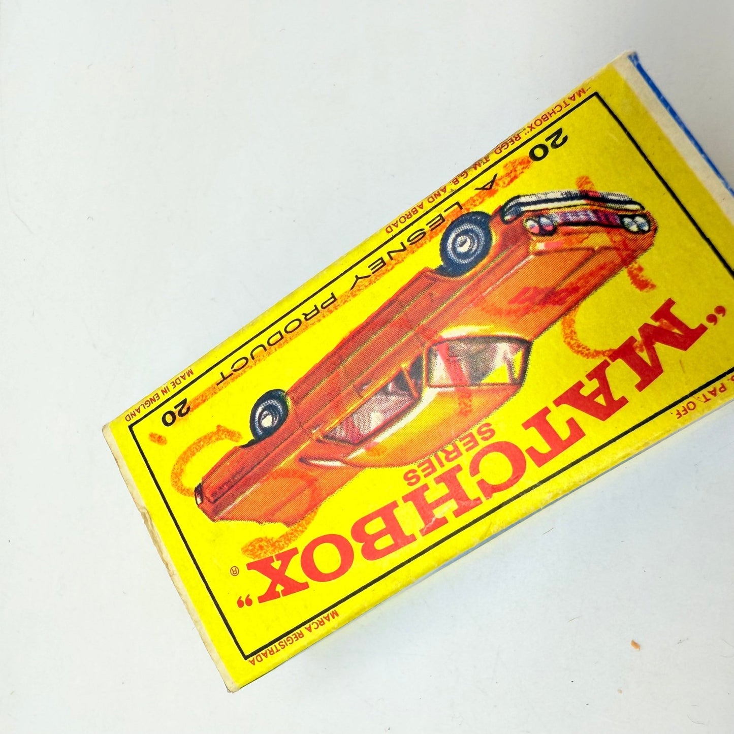 Matchbox Lesney 20c Chevrolet Impala Taxi BPW - Magic Matchbox