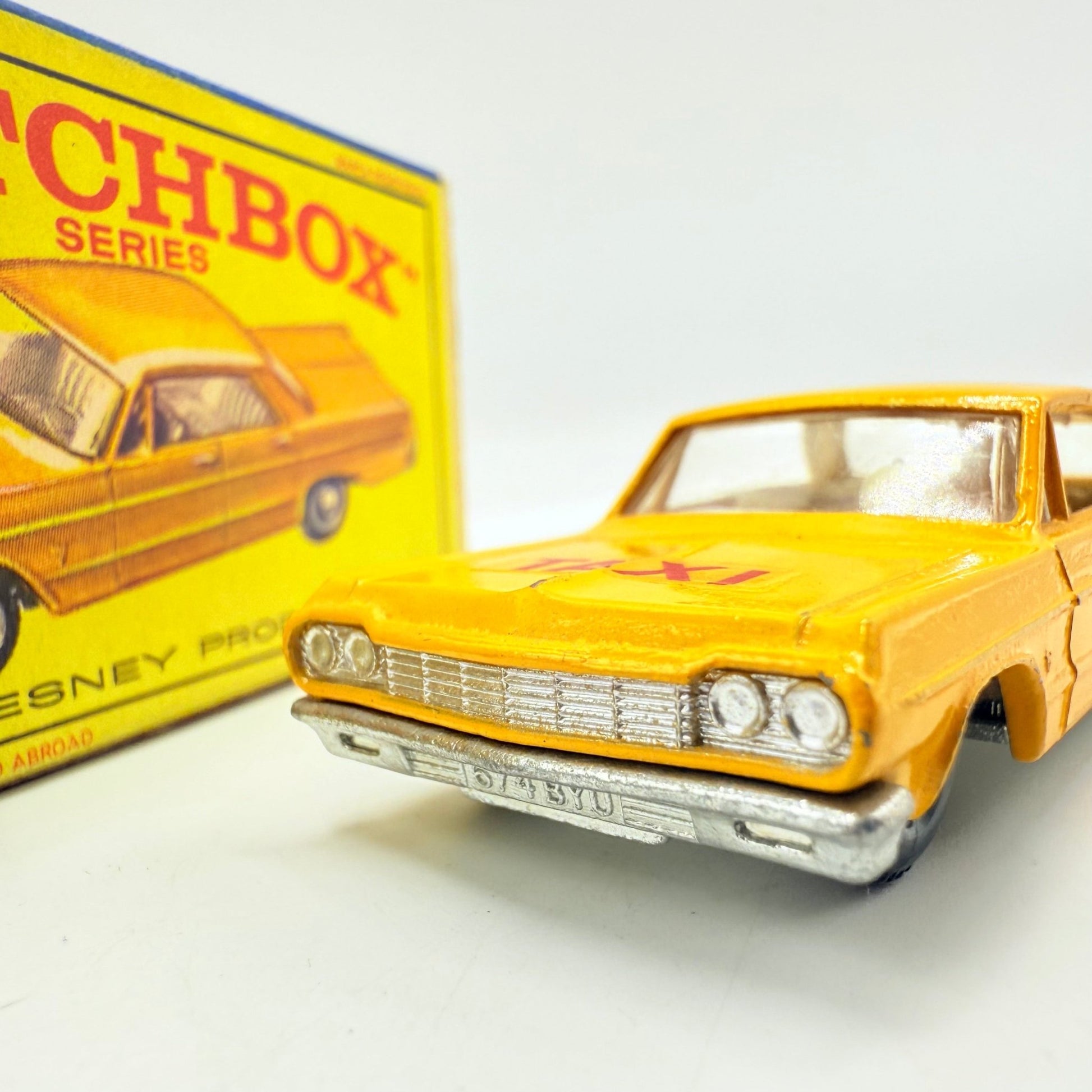Matchbox Lesney 20c Chevrolet Impala Taxi BPW - Magic Matchbox