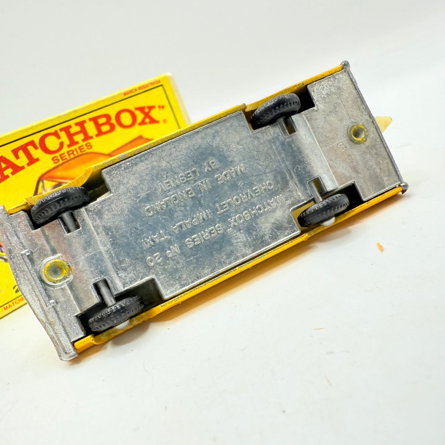 Matchbox Lesney 20c Chevrolet Impala Taxi BPW - Magic Matchbox