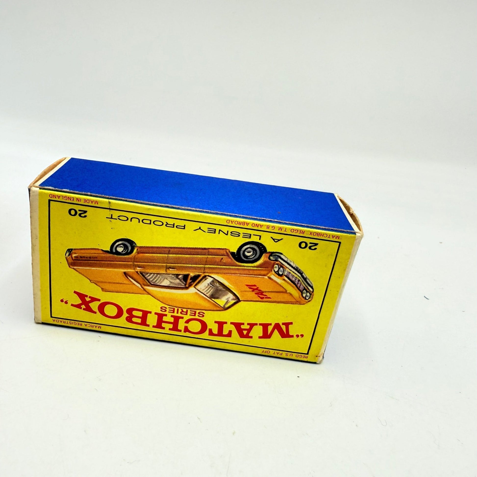 Matchbox Lesney 20c Chevrolet Impala Taxi BPW - Magic Matchbox