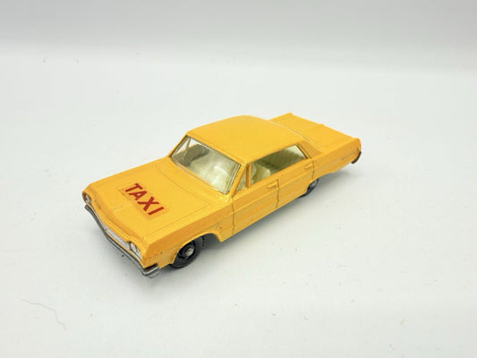 Matchbox Lesney 20c Chevrolet Impala Taxi BPW Unpainted Base - Magic Matchbox